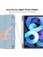 Apple iPad Pro 12.9 5.nesil 2021 M1 Çipli Kılıf Yatay Standlı Uyku Modlu Kalem Bölmeli Arkası Silikon Smart Kılıf (Model A2378,A2461,A2379) 3
