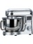 SM50 Gümüş LED Ekranlı Hamur Mayalama Kıyma Çekme Blender 2000W 6,5 Litre Stand Mikser Mutfak Şefi Hamur Yoğurma Makinesi 9