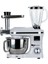 SM50 Beyaz LED Ekranlı Hamur Mayalama Kıyma Çekme Blender 2000W 6,5 Litre Stand Mikser Mutfak Şefi Hamur Yoğurma Makinesi 3