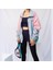 Renkli Bomber Ceket Unisex Oversize Kesim File Astar Özellikli 2