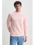 Valley Pembe Bisiklet Yaka Baskılı Standard Fit Erkek Sweatshirt 2