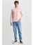 Valley Pembe Bisiklet Yaka Baskılı Standard Fit Erkek Sweatshirt 3