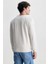 Valley Bej Bisiklet Yaka Baskılı Standard Fit Erkek Sweatshirt 5