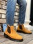 BA0319 Içi Dışı Deri Camel Süet Erkek Spor Yarım Bilek Bot 1