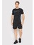Pro Dri-Fit Sıkı Kesim Erkek Siyah Spor Tişört 4