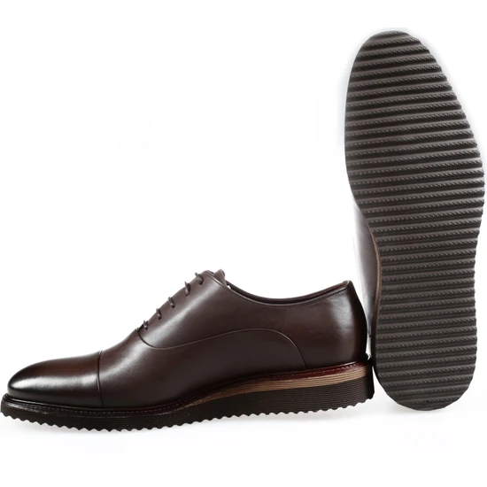 Yetiş Luxury Erkek  Deri Elyapımı Eva Taban Casual Ayakkabı