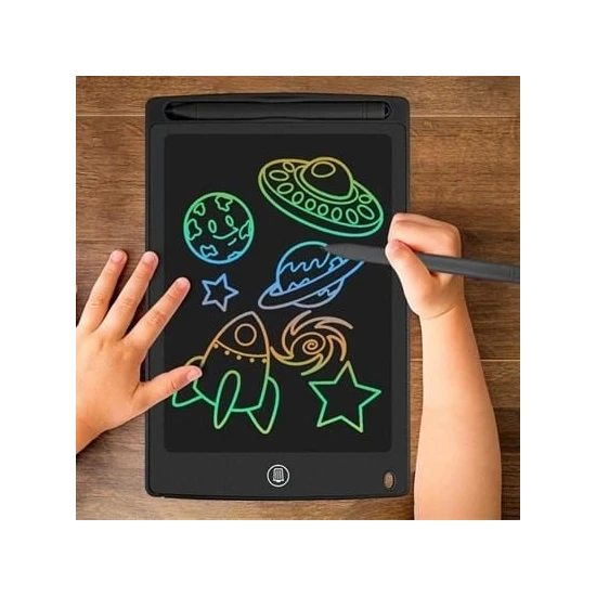 Mucize Home Çocuklar Için Eğitici 8.5 Inç Ekranlı  Dijital Kalemli  Çizim Yazı  Tahtası Not Yazma Eğitim Tahtası