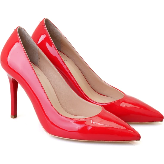 Desa Grace Kırmızı Kadın Stiletto Topuklu Ayakkabı