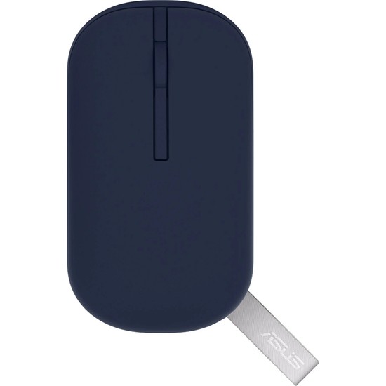 Asus Marshmallow MD100 Kablosuz Bluetooth Mouse Mavi/lacivert 90XB07A0-BMU000
