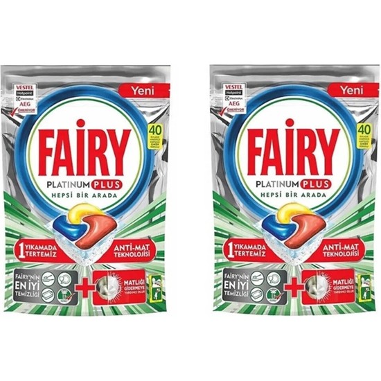 Fairy Platinum Plus Bulaşık Makinesi Deterjanı Kapsülü Fiyatı