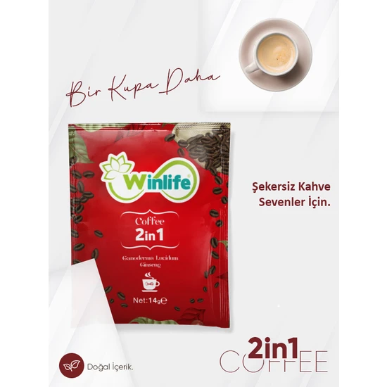 Winlife 2’si 1 Arada Kahve (2’in 1 Coffee)