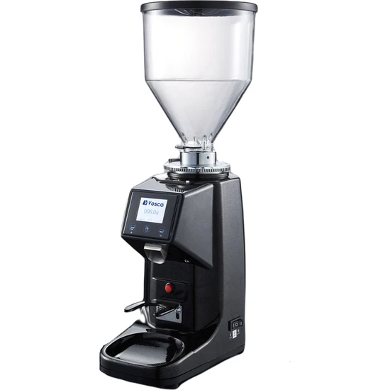 Vosco KD-P25S Dozaj Ayarlı Tam Otomatik Kahve Değirmeni (Siyah)