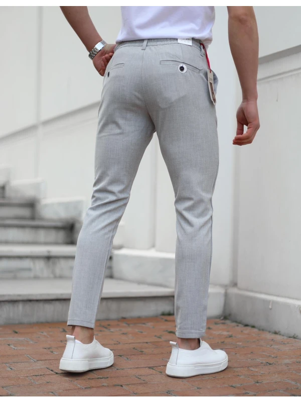 Jack Caprio Erkek Slimfit Jogger Pantolon Rahat Likralı Pantolon