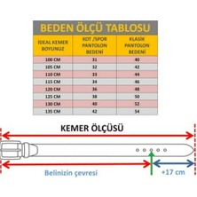 Astakos Erkek Kot & Kanvas Pantolon Siyah Dama Desenli Spor Kesim Vegan Deri Kemer 4cm En Ölçüsü