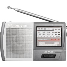 Sonıvox VS-R321 Gri Renk Cep Tipi Analog Fm Radyo