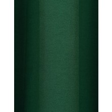 Jwk Home Zümrüt Yeşili Pamuklu Hazır Duck Fon Perde Tek Kanat (170X270)