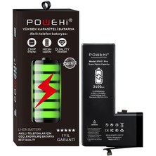 Powehi Apple iPhone 11 Pro Güçlendirilmiş Batarya Pil 3400 Mah