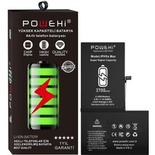 Powehi Apple Iphone Xs Max Batarya Pil 3700 Mah