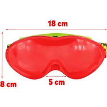 Badem10 Kayak Gözlüğü Değiştirebilir Camlı Antifog Güneş Kar Gözlük Kırmızı Snowboard Glasses Gözlük