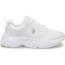 U.S. Polo Assn.   Violet Kadın Ayakkabı - Beyaz