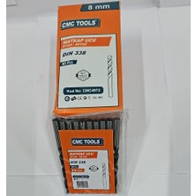 Cmc Tools 8mm Siyah Beyaz Matkap Ucu(10 Adet)