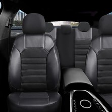 Z&C MAXTECH Seat Cordoba Uyumlu Özel Tasarım Oto Koltuk Kılıfı Seti Black