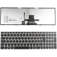 LineOn Lenovo B50 G50 Uyumlu Klavye Gümüş Işıklı