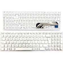 LineOn Asus X541NA X541NC Notebook Klavyesi  Beyaz