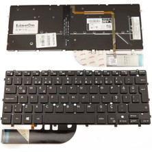 LineOn Dell Xps 13 9360 Siyah Kavye Tuş Takımı