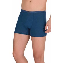 Çankaya Giyim Erkek Modal Boxer Short Indigo 4488B