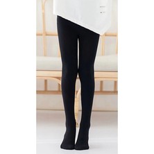 Çankaya Giyim 6 Adet Opak Külotlu Çocuk Çorabı 40 Denye Siyah