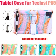 Sagrado Teclast P85 Kılıf Için 8 Inç Tablet Silikon Tablet Kılıfı Kalemli(D) (Yurt Dışından)