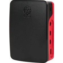 Sagrado Raspberry Pi 4b Koruyucu Kutu 9.5X7X2.6CM(SIYAH + Kırmızı) Için (Yurt Dışından)