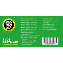 Hadi Ham Yap Vegan Siyez Unlu Pasta Kiti