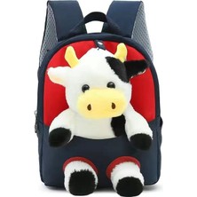 Luxix Peluş Inek Bebek Çocuk Sırt Çantası (Yurt Dışından)