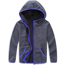 Armadillos Erkek ve Kız Çocuk Polar Kapüşonlu Fermuarlı Hırka