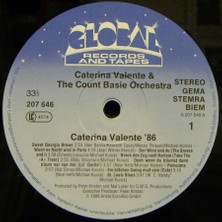 Alithestereo Caterina Valente & The Count Basie Orchestra* Arranged & Conducted By Thad Jones – Caterina Valente '86 & The Count Basie Orchestra Jaz Vinly Plak Alithestereo