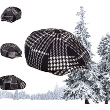 Shopiolog Desenli David Beckham Model Peaky Blinders Kasket Şapka