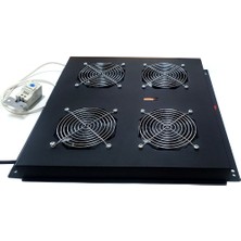 Kastap 4lü Fan Modülü Analog Termostat Switch Dikili Tip Sınıfı Için