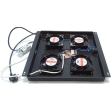 Kastap 4lü Fan Modülü Analog Termostat Switch Dikili Tip Sınıfı Için