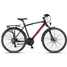 Mosso Legarda 2321 Msm H - 51 cm Kadro - Ct Şehir Bisikleti ( Siyah Kırmızı )