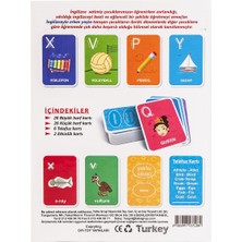 Diytoy Ingilizce Öğreniyorum Alfabe Flash Cards