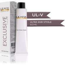 Lil'afix LİL'AFIX UL-V+ Ultra Sarı Yoğun Viyole Saç Boyası 60ml