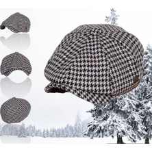 Shopiolog Kışlık David Beckham Model Ingiliz Erkek Kasket Şapka