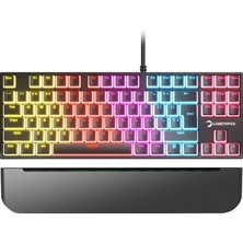 Gamepower Suki Tkl Mekanik Red Outemu Switch Puding Keycaps Türkçe Q USB Gaming Klavye