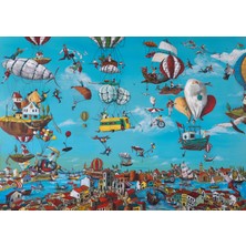 KS Games Flying Above The City 1500 Parça Puzzle