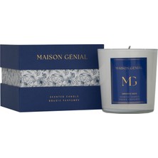 Maison Genial Luxury Sophistic Gold Mavi Mum Büyük Boy 290G