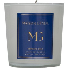 Maison Genial Luxury Sophistic Gold Mavi Mum Büyük Boy 290G