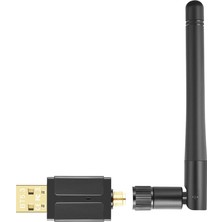 Hermoso 100M USB Bluetooth 5.3 Verici Alıcı Harici Anten Adaptörü (Yurt Dışından)