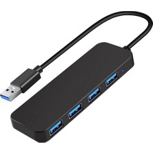 Hermoso 4 Bağlantı Noktalı USB Hub, USB 3.0 Hub USB Ayırıcı Dizüstü Bilgisayar Için USB Genişletici (Yurt Dışından)